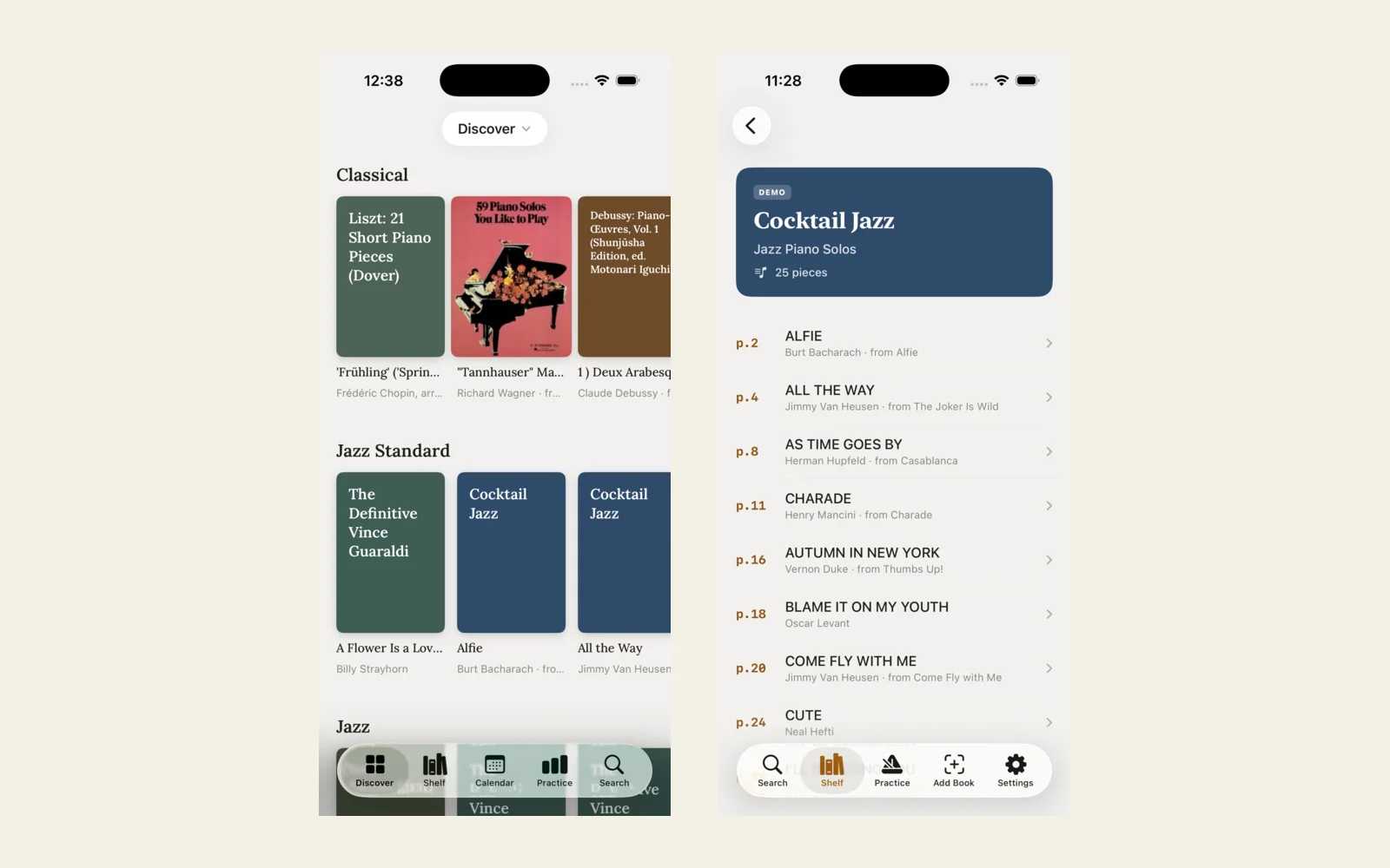 Songshelf screenshot